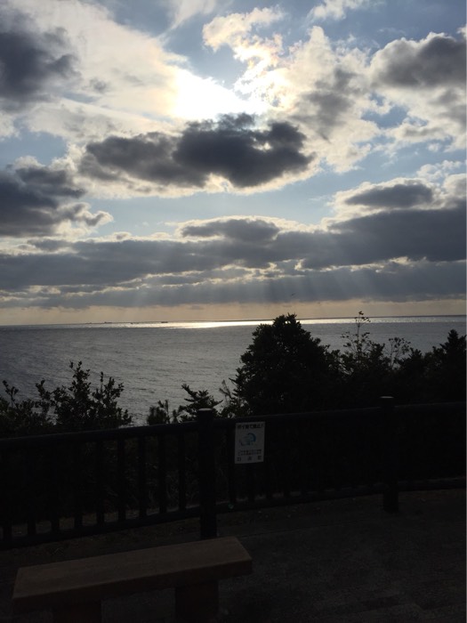 白浜温泉から紀伊水道