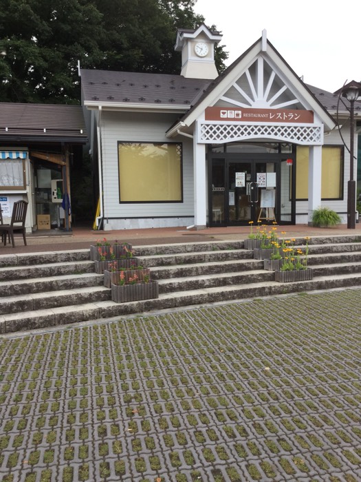 河口湖周辺の店。