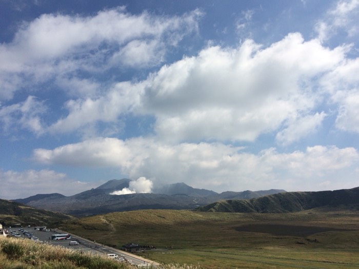 火山博物館周辺