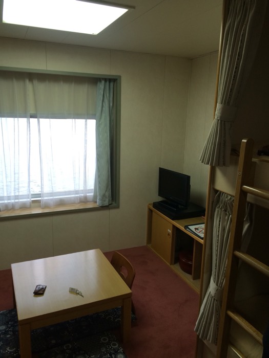 さんふらわあさつま客室内