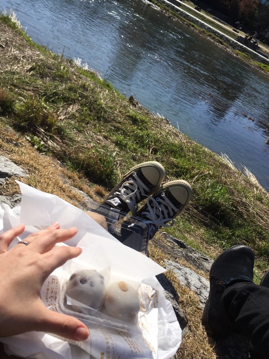 豆餅たべまーす