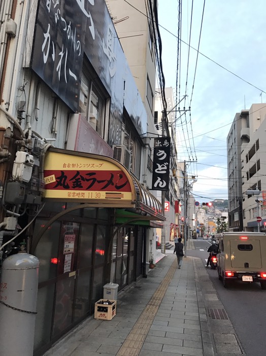 出島のあたり