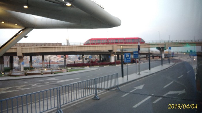 カイロ空港外・モノレール