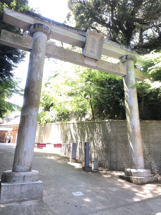 お連れさんが御朱印欲しいと猿田神社へ。