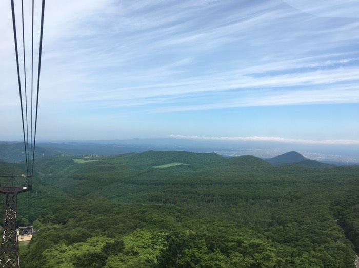 ゴンドラからの景色