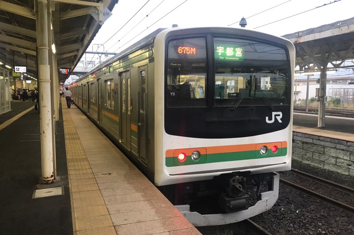 黒磯からは205系