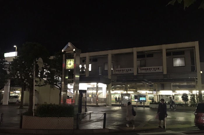 久喜駅21時