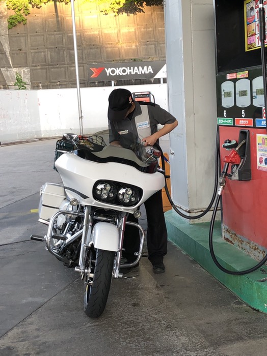 2回目のガス入れ