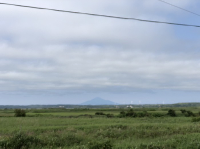 利尻島の利尻富士