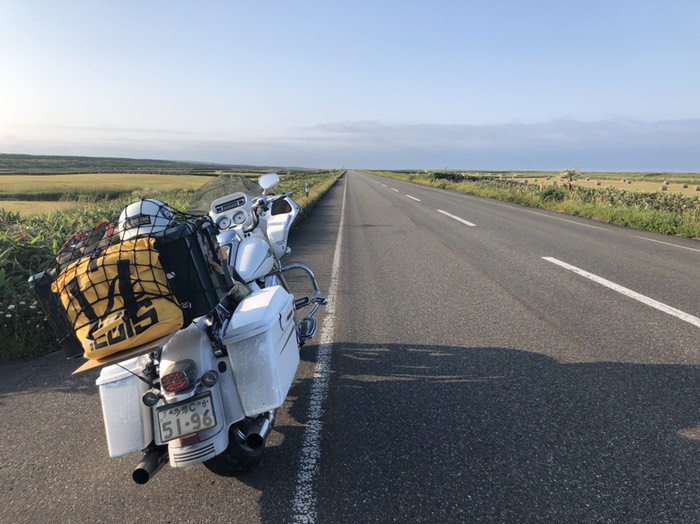 サロベツ原野付近