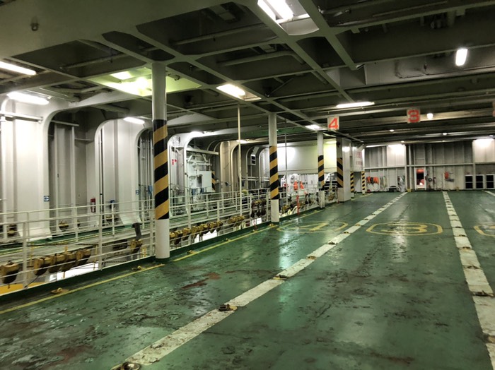 フェリー乗船！