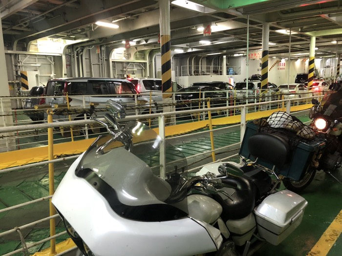 津軽海峡フェリー青森ターミナル到着！