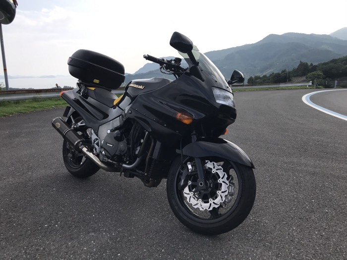 野福峠 駐車スペースにて