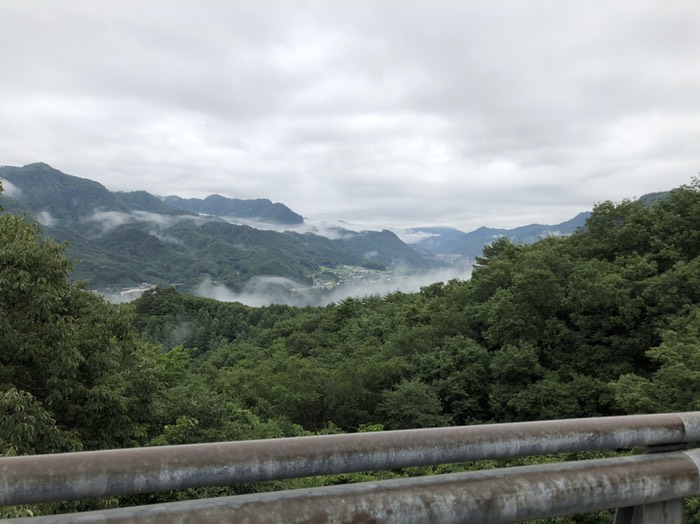 雲海とまではいかないけど