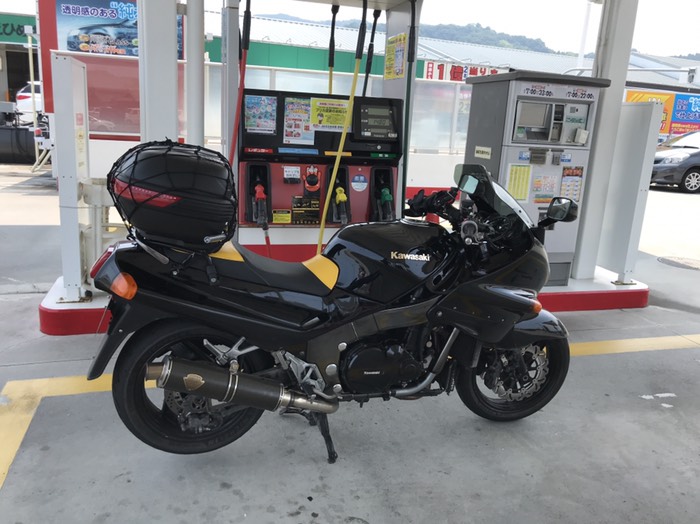 伊予インター脇にあるJAのGS