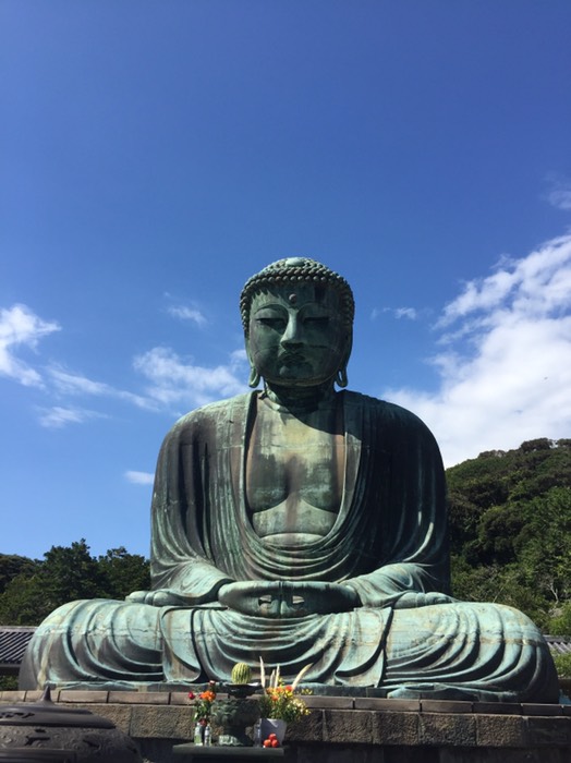 どーん‼️鎌倉の大仏様。