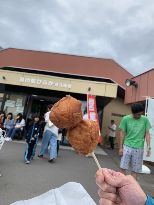 美深道の駅でにて休憩