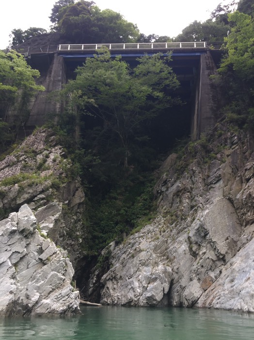 大歩危峡まんなか 舟下り