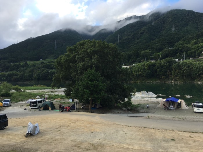 美濃田の淵🏕キャンプ場
