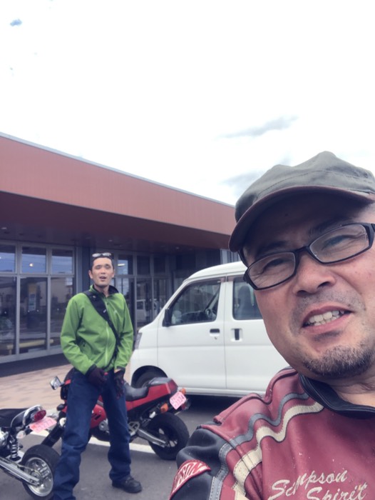 北竜町商業活性化施設『COCOWA』にて。