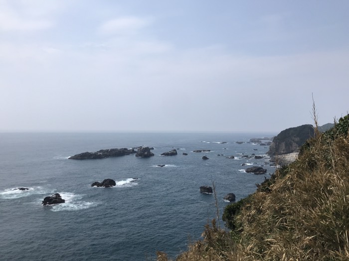 足摺岬から見た太平洋