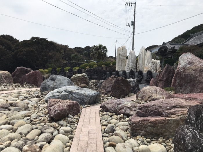 38番札所金剛福寺の一画