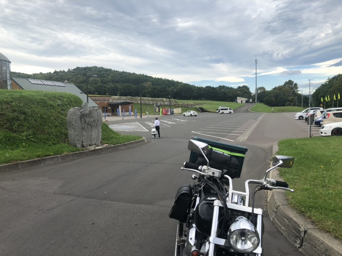 道の駅『サロマ湖』にて。