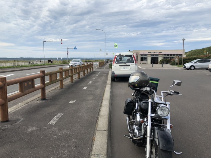 小清水原生花園にて。