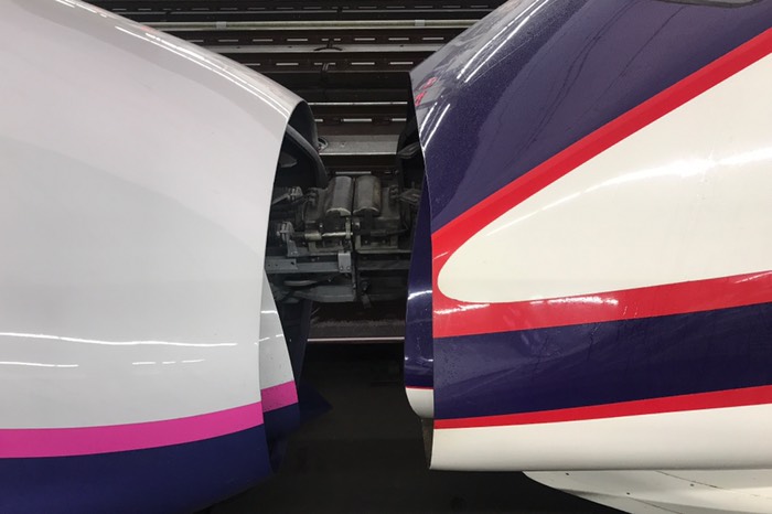 途中からは17両編成でした