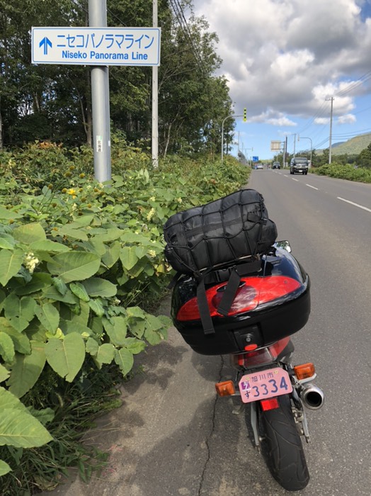 道道66号『パノラマラインにて。