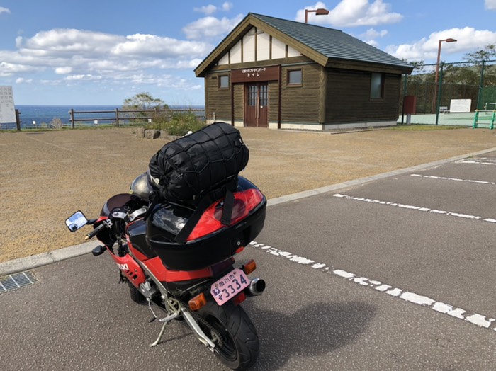 泊村『とまりカブトラインパーク』にて。