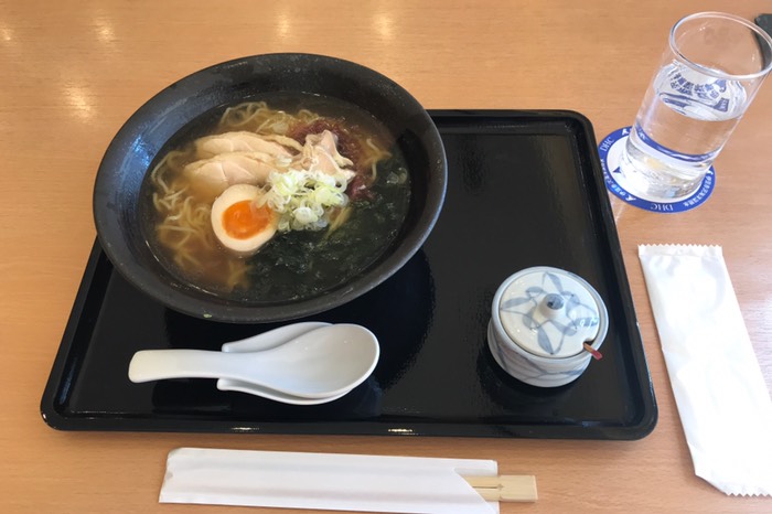この「あごだし塩ラーメン」美味しかった♪