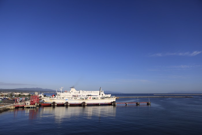 フェリーからフェリーを撮影📸