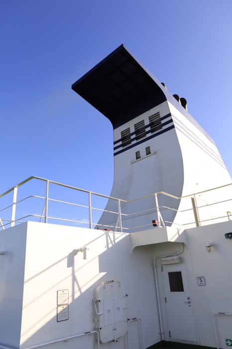 乗船したフェリーの写真📸