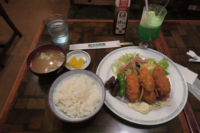 遠別町にあるレストランメルヘンにて