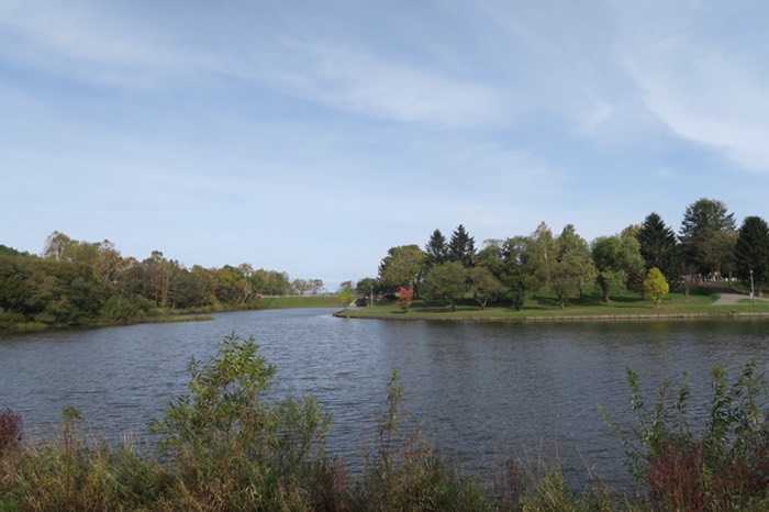 朝食とった場所