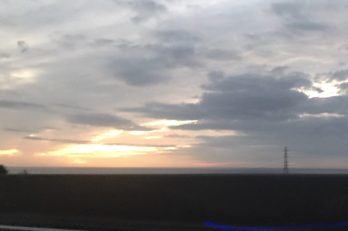 この辺りは海が見えてテンション上がる♪