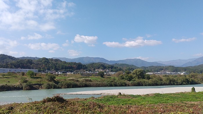 天竜川 河川敷