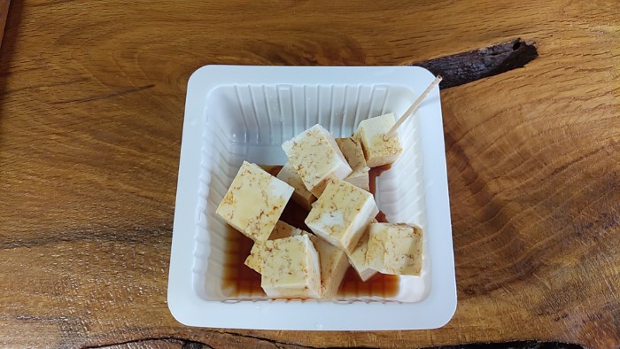五箇山豆腐の振る舞い