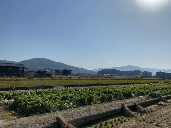 箸墓古墳と三輪山