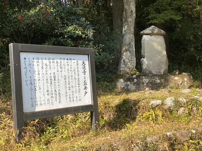 大通寺と杯井戸