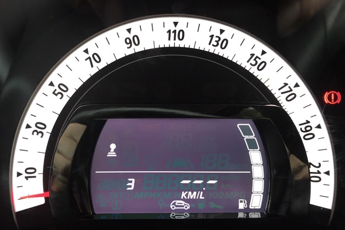 3℃以下で℃が点滅