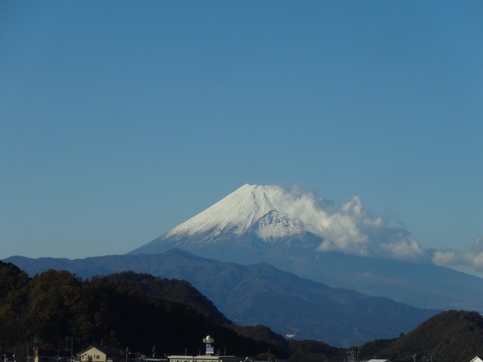 富士山がキレイでした！