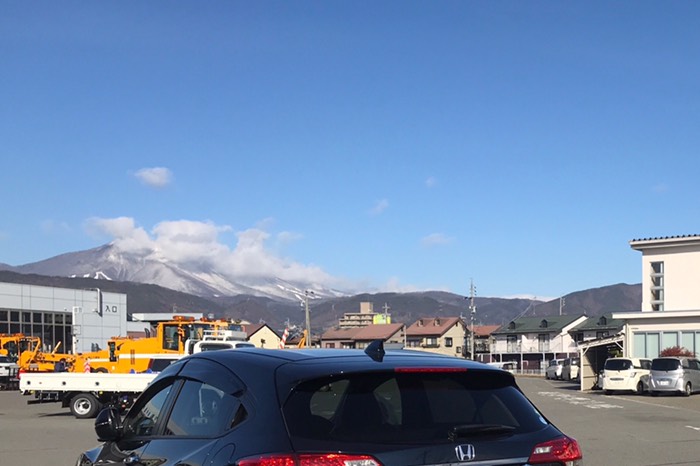 長野運輸支局到着