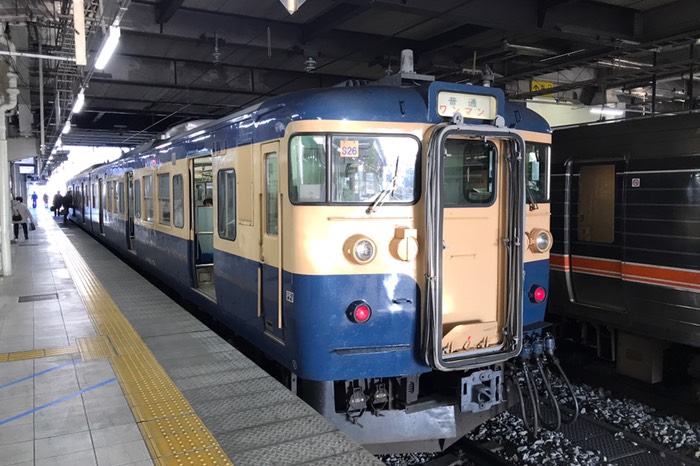 なんと長野までは115系でした！