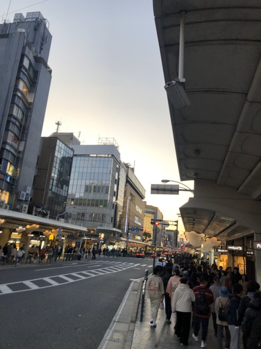 足洗いで河原町