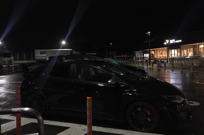 出発して2時間経ったので休憩