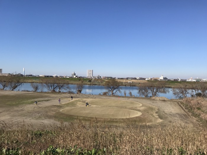 江戸川サイクリングロードに出た