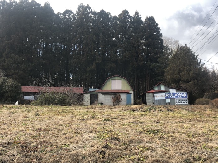 桃井牧場の向かいの牧舎