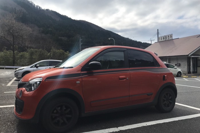 道の駅でトイレ休憩